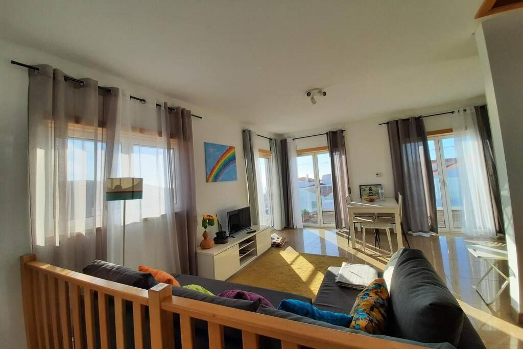 Sunflower Sea View with magnificent terrace in Serra da Pescaria, Nazaré - Portugal Exterior foto